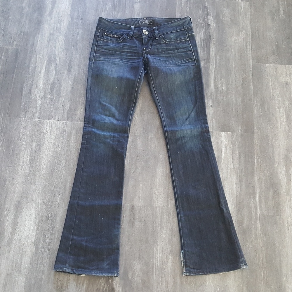 Dark Denim Black Diamond Guess Jean